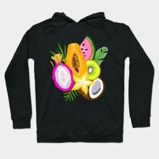 Tropical fruits Hoodie